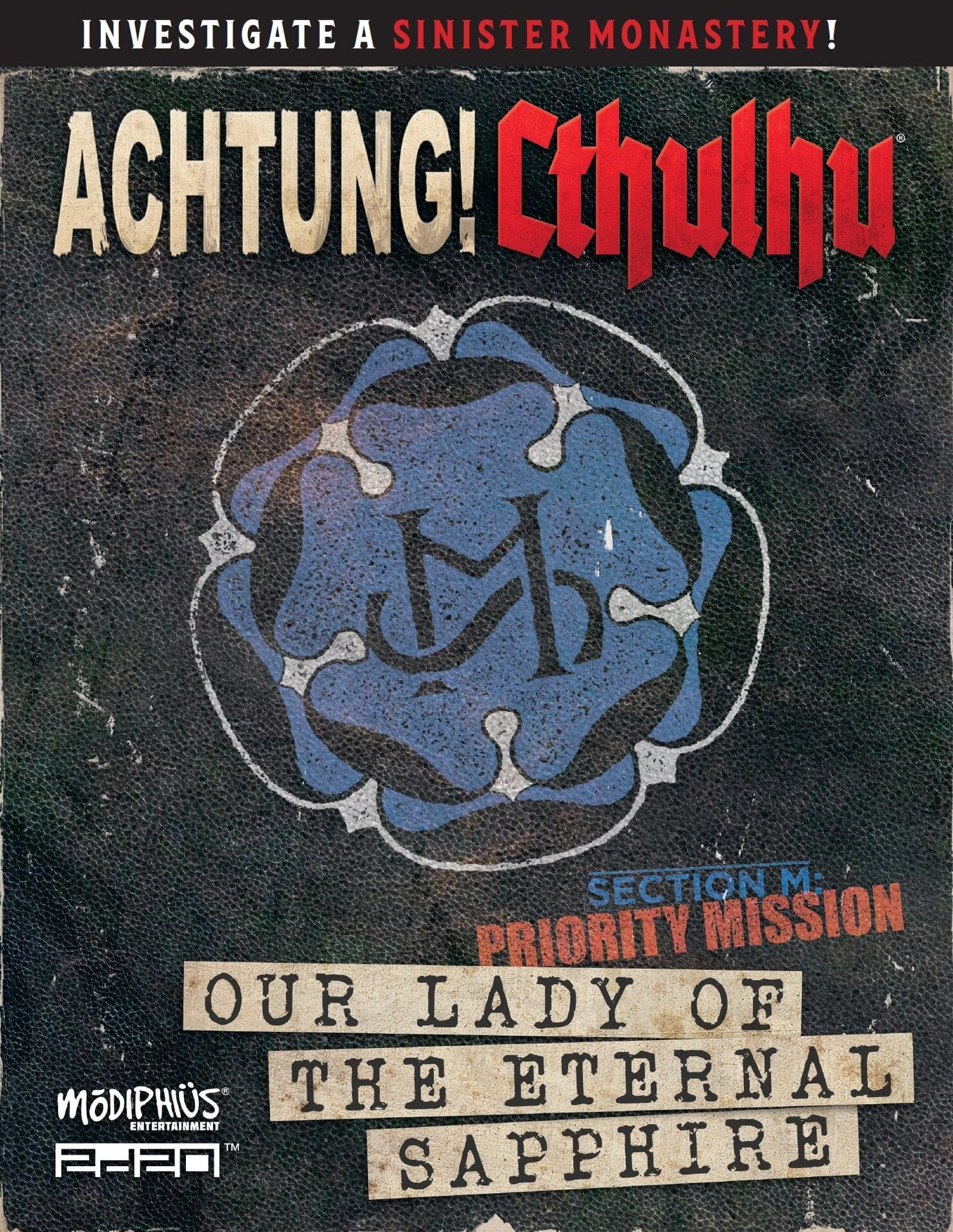 Achtung! Cthulhu 2d20 - Priority Mission 2: Season of the Snake 1 - Our Lady of the Eternal Sapphire PDF Achtung! Cthulhu 2d20 Modiphius Entertainment