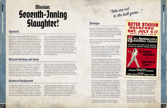 Achtung! Cthulhu 2d20: Seventh-Inning Slaughter! - PDF Achtung! Cthulhu 2d20 Modiphius Entertainment