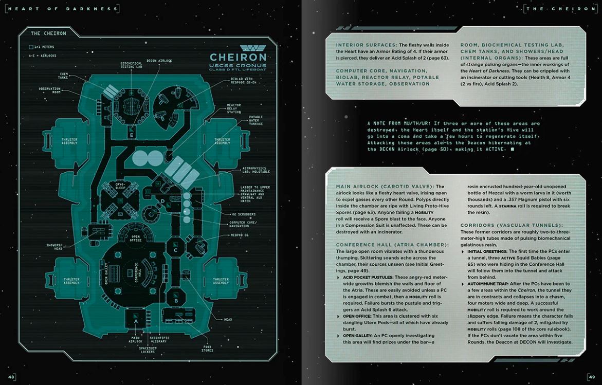 ALIEN RPG Heart of Darkness Alien RPG Free League Publishing