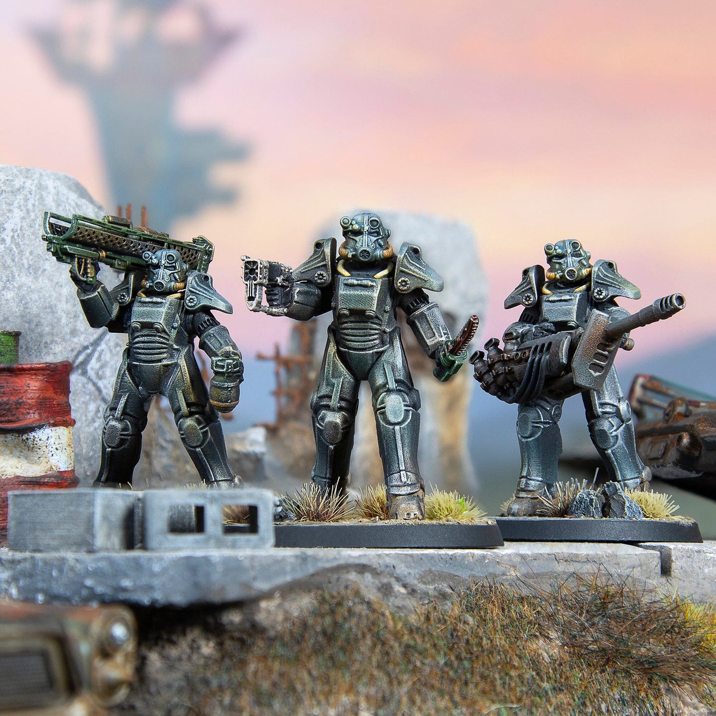 Fallout: Wasteland Warfare - Brotherhood of Steel: Heavy Armor (T45) Fallout: Wasteland Warfare Modiphius Entertainment