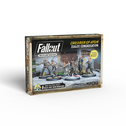 Fallout: Wasteland Warfare - Children of Atom : Zealot Congregation Fallout: Wasteland Warfare Modiphius Entertainment