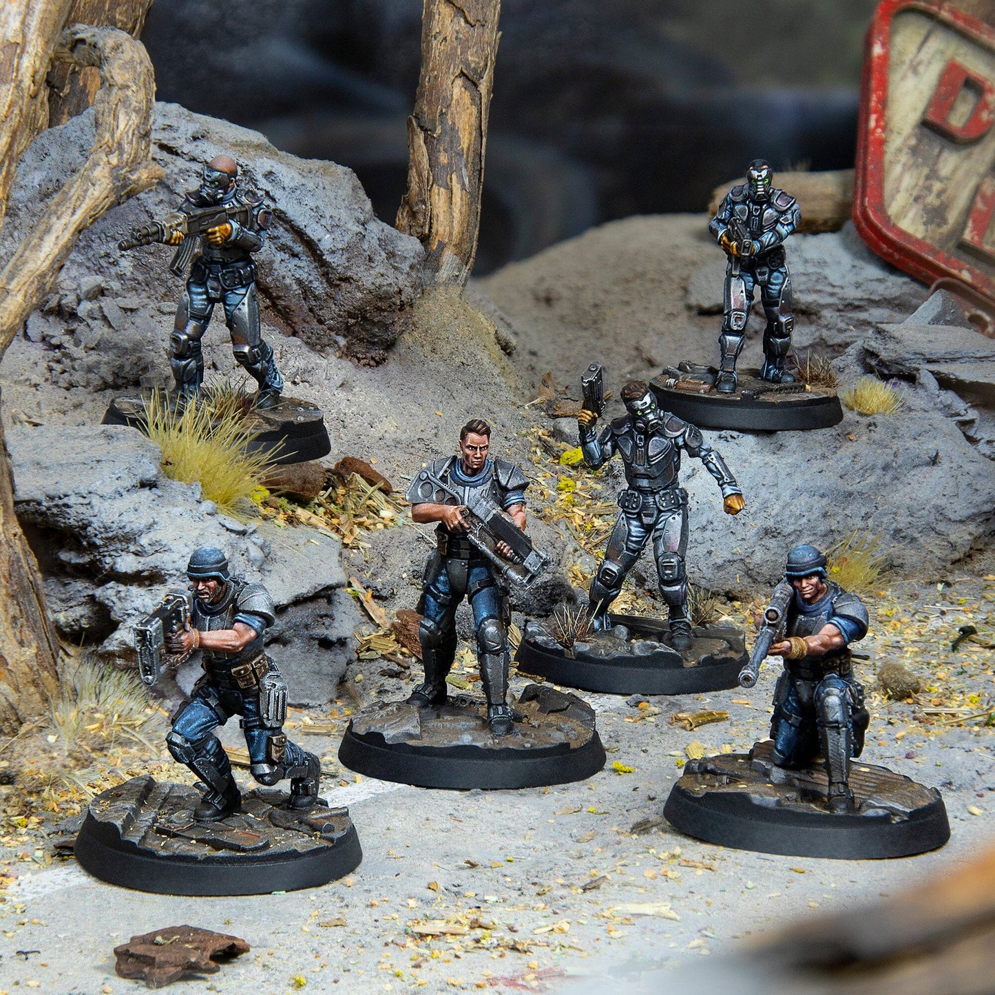 Fallout: Wasteland Warfare - Enclave: Assault Force Fallout: Wasteland Warfare Modiphius Entertainment