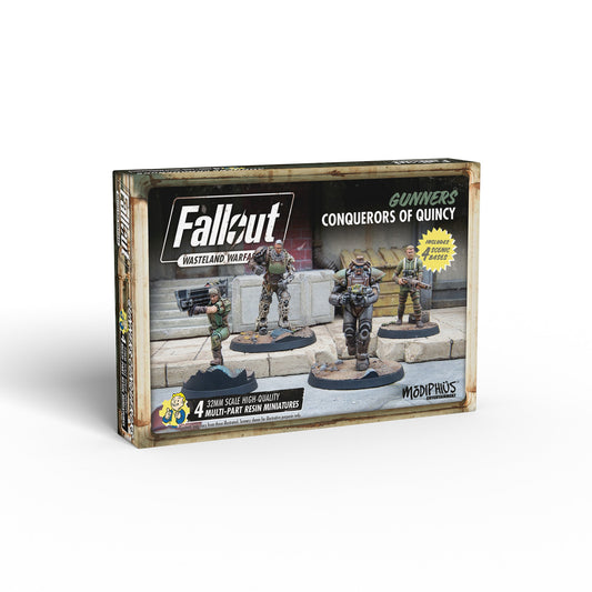 Fallout: Wasteland Warfare - Gunners: Conquerors of Quincy Fallout: Wasteland Warfare Modiphius Entertainment