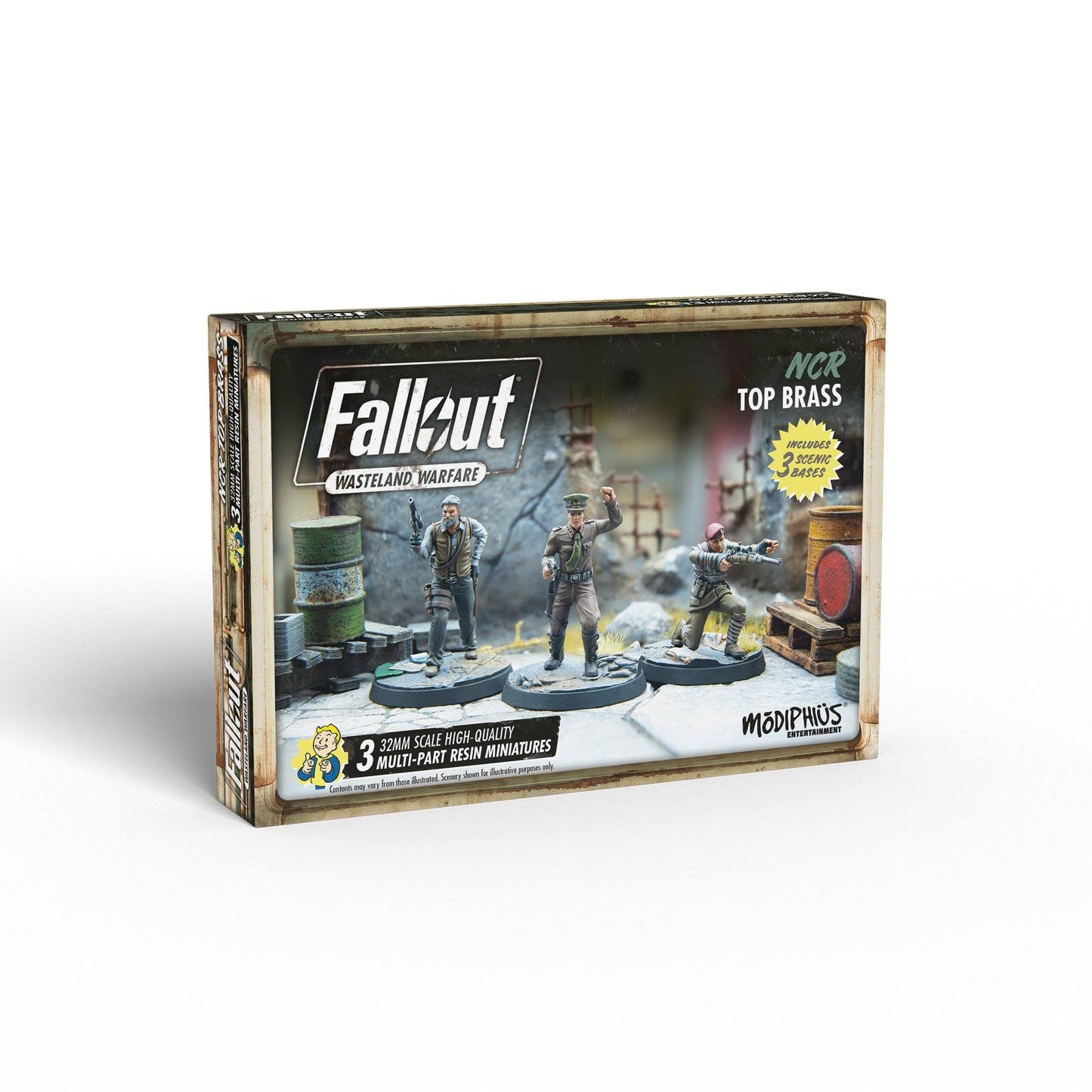 Fallout: Wasteland Warfare - NCR: Top Brass Fallout: Wasteland Warfare Modiphius Entertainment