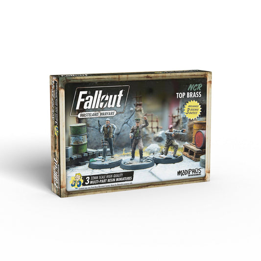 Fallout: Wasteland Warfare - NCR: Top Brass Fallout: Wasteland Warfare Modiphius Entertainment
