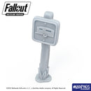 Fallout: Wasteland Warfare - Print at Home - Basing Greebles: Downtown Debris Fallout: Wasteland Warfare Modiphius Entertainment
