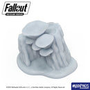 Fallout: Wasteland Warfare - Print at Home - Basing Greebles: Mushrooms & Fungi Fallout: Wasteland Warfare Modiphius Entertainment