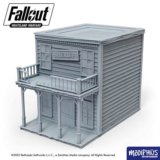Fallout: Wasteland Warfare - Print at Home - Dry Rock Gulch Buildings Fallout: Wasteland Warfare Modiphius Entertainment