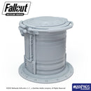 Fallout: Wasteland Warfare - Print at Home - Metal Dome Fallout: Wasteland Warfare Modiphius Entertainment