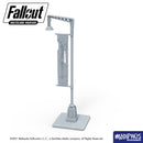 Fallout: Wasteland Warfare - Print at Home - Nuka World Parking Lot STL Fallout: Wasteland Warfare Modiphius Entertainment