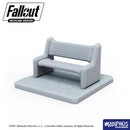 Fallout: Wasteland Warfare - Print at Home - Nuka World Parking Lot STL Fallout: Wasteland Warfare Modiphius Entertainment