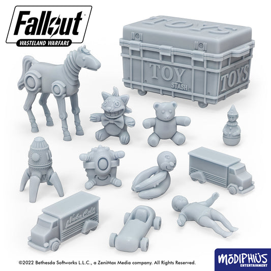 Fallout: Wasteland Warfare - Print at Home - Toys and Bobbleheads STL Fallout: Wasteland Warfare Modiphius Entertainment