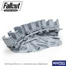 Fallout: Wasteland Warfare - Print at Home - Wrecked Rollercoaster Fallout: Wasteland Warfare Modiphius Entertainment