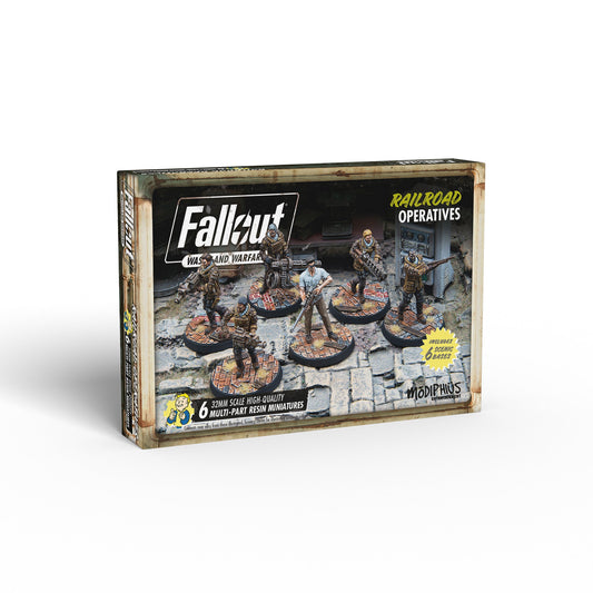 Fallout: Wasteland Warfare - Railroad: Operatives Fallout: Wasteland Warfare Modiphius Entertainment