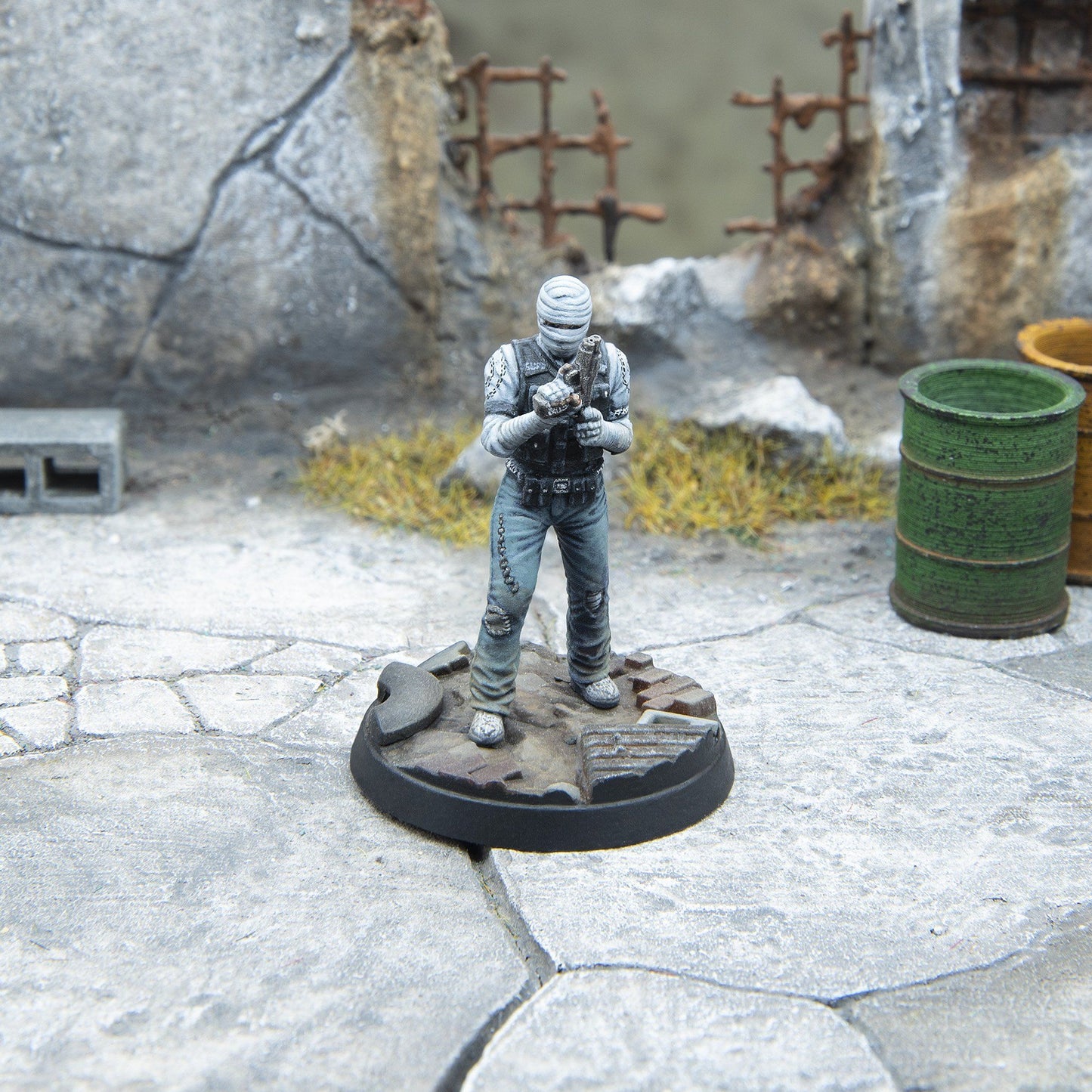 Fallout: Wasteland Warfare - Unaligned: Burned Man (Promo) Fallout: Wasteland Warfare Modiphius Entertainment