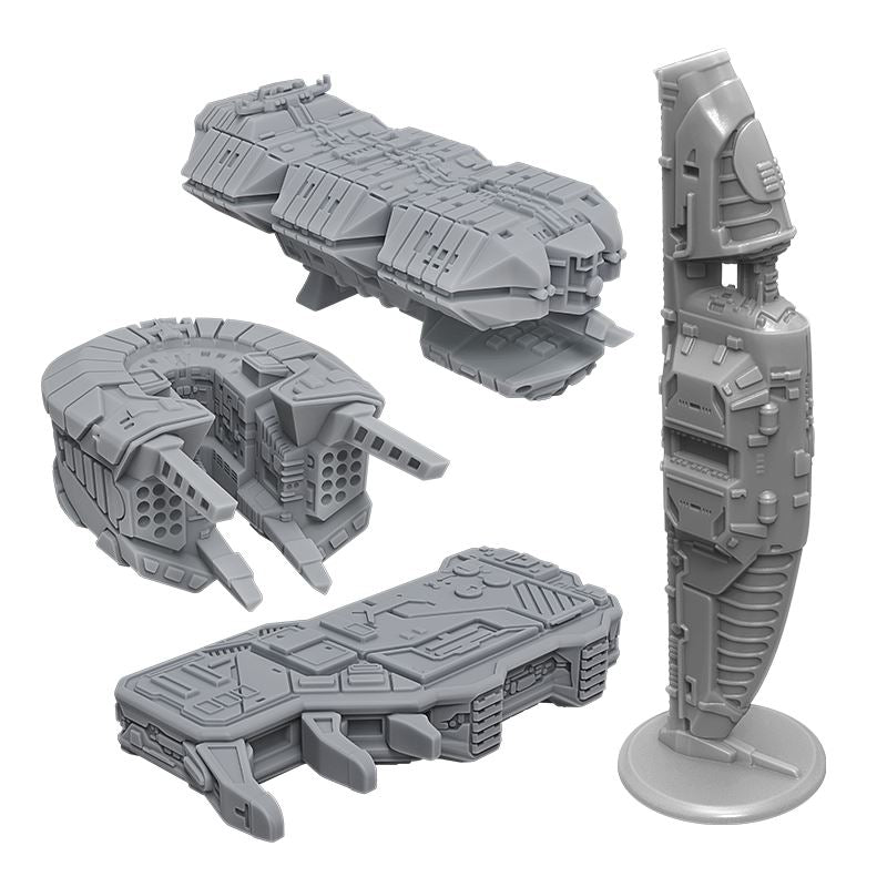 Homeworld Fleet Command: Resin Flagships Homeworld Fleet Command Modiphius Entertainment