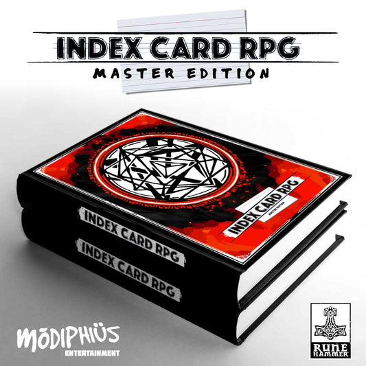 Index Card RPG Master Edition Modiphius Entertainment