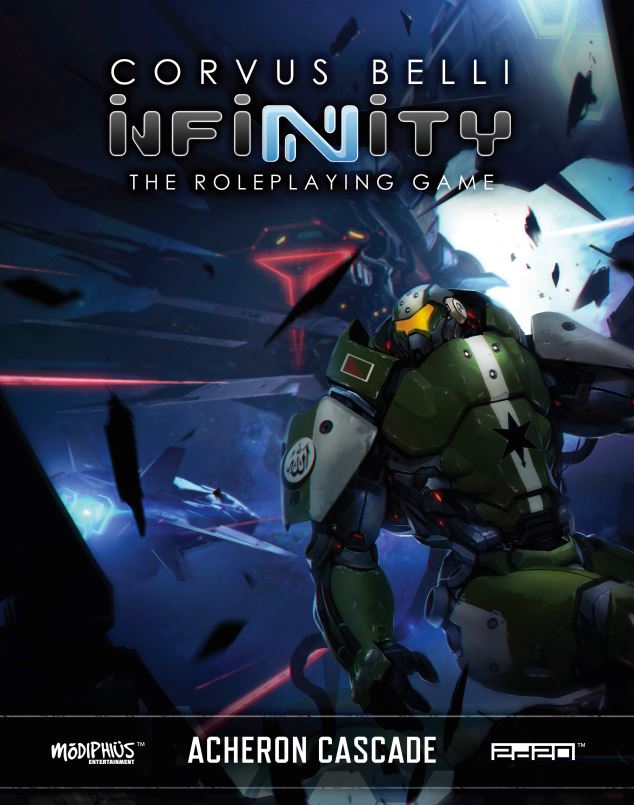 Infinity: Acheron Cascade Campaign (Print) Infinity Modiphius Entertainment