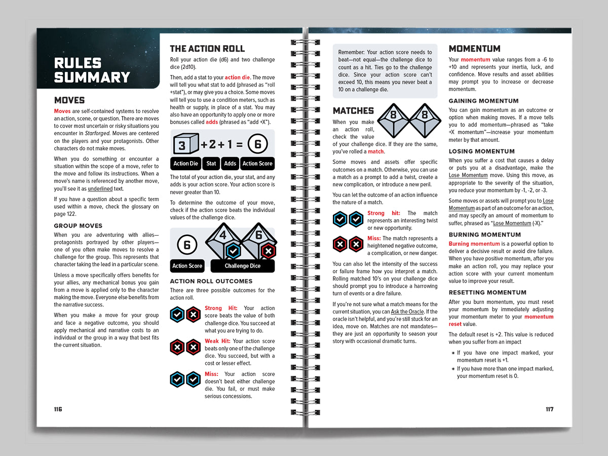 Ironsworn: Starforged - Reference Guide Ironsworn: Starforged Tomkin Press