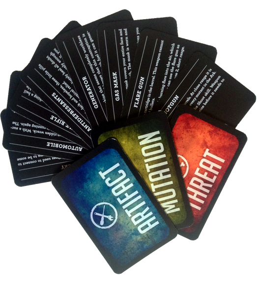 Mutant: Year Zero Card Deck - Modiphius Entertainment