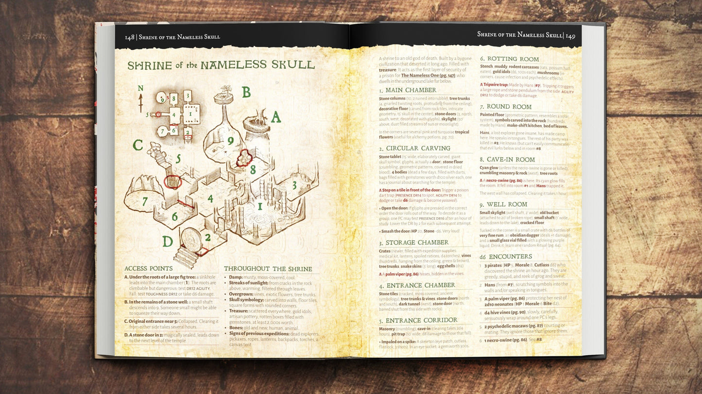 PIRATE BORG Core Rulebook Mork Borg Free League Publishing