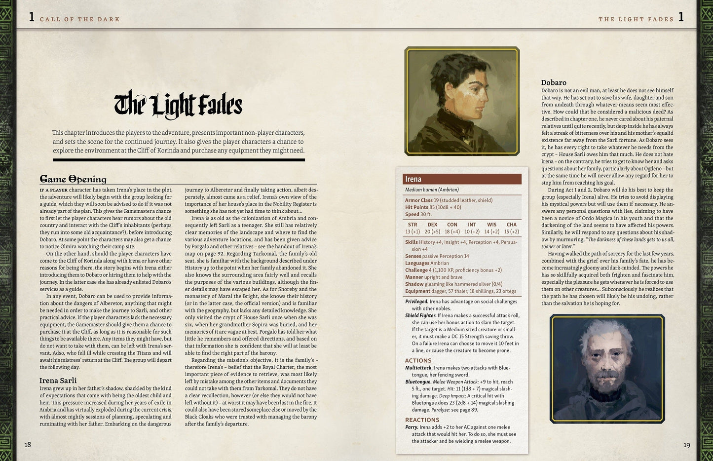 Ruins of Symbaroum 5E - Call of the Dark Symbaroum Free League Publishing