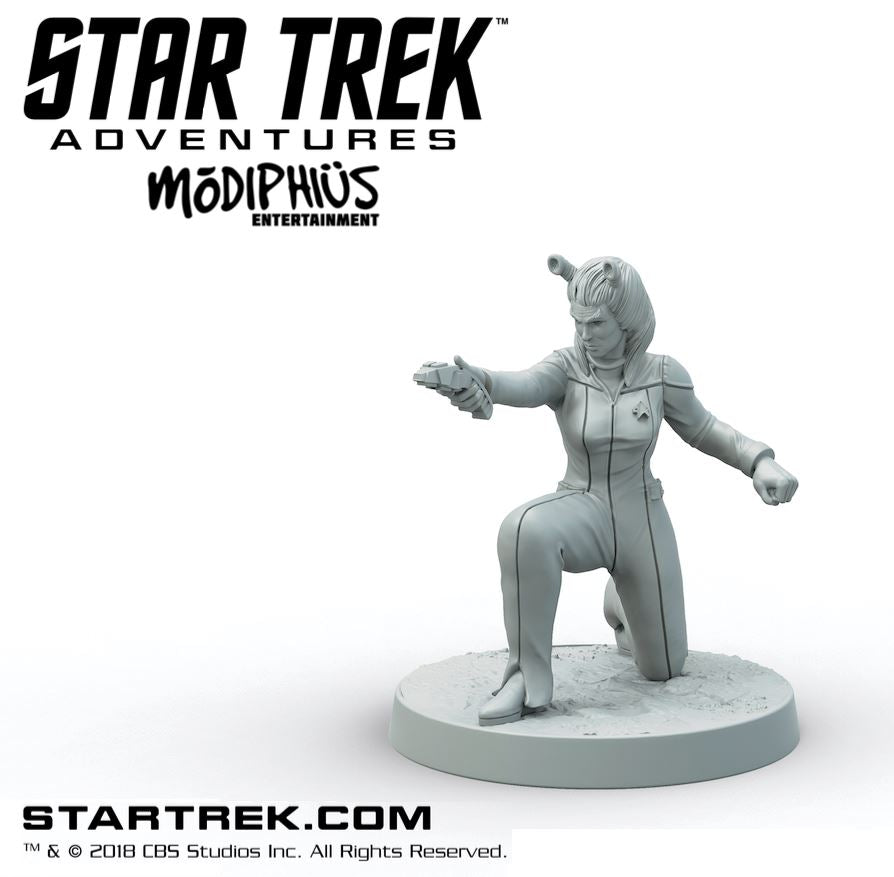 Star Trek Adventures - Print at Home - TNG Away Team Andorian Female Star Trek Adventures Modiphius Entertainment