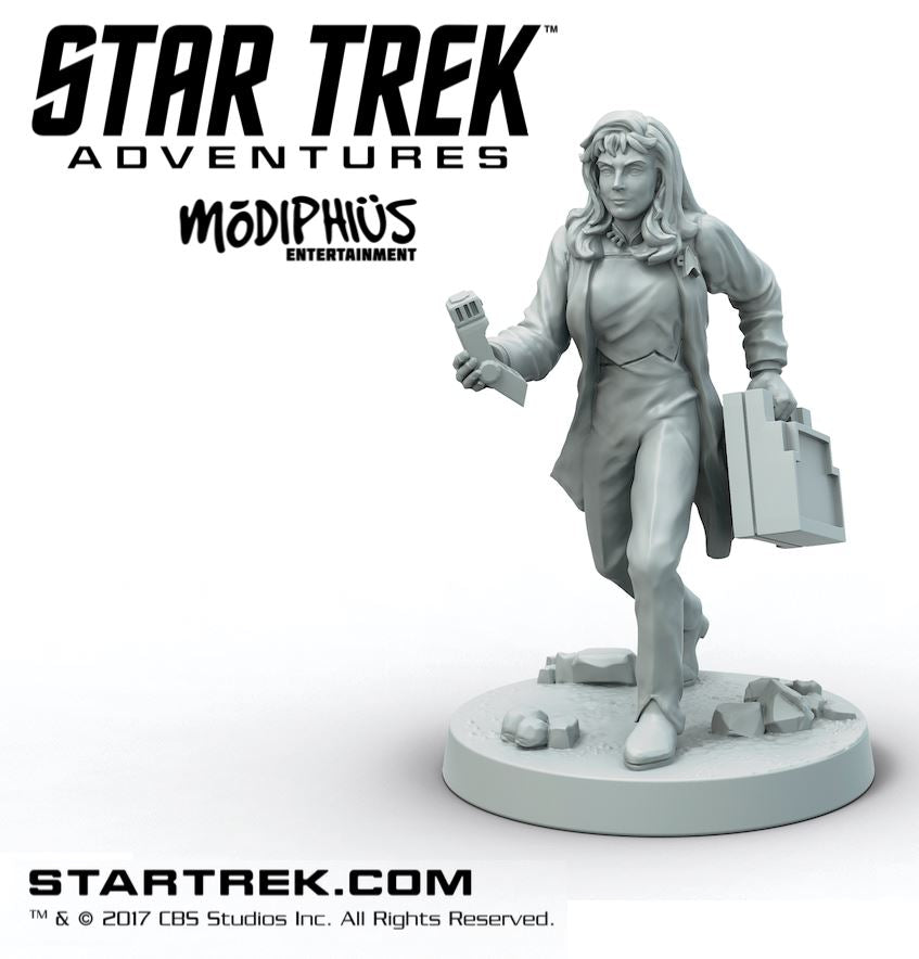 Star Trek Adventures - Print at Home - TNG Bridge Crew Beverly Crusher Star Trek Adventures Modiphius Entertainment