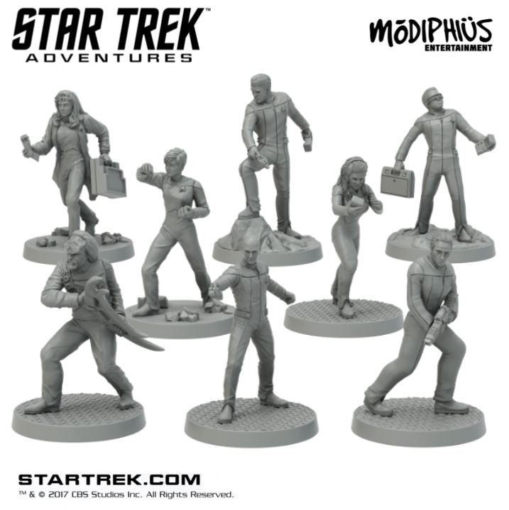 Star Trek Adventures - Print at Home - TNG Bridge Crew Set Star Trek Adventures Modiphius Entertainment