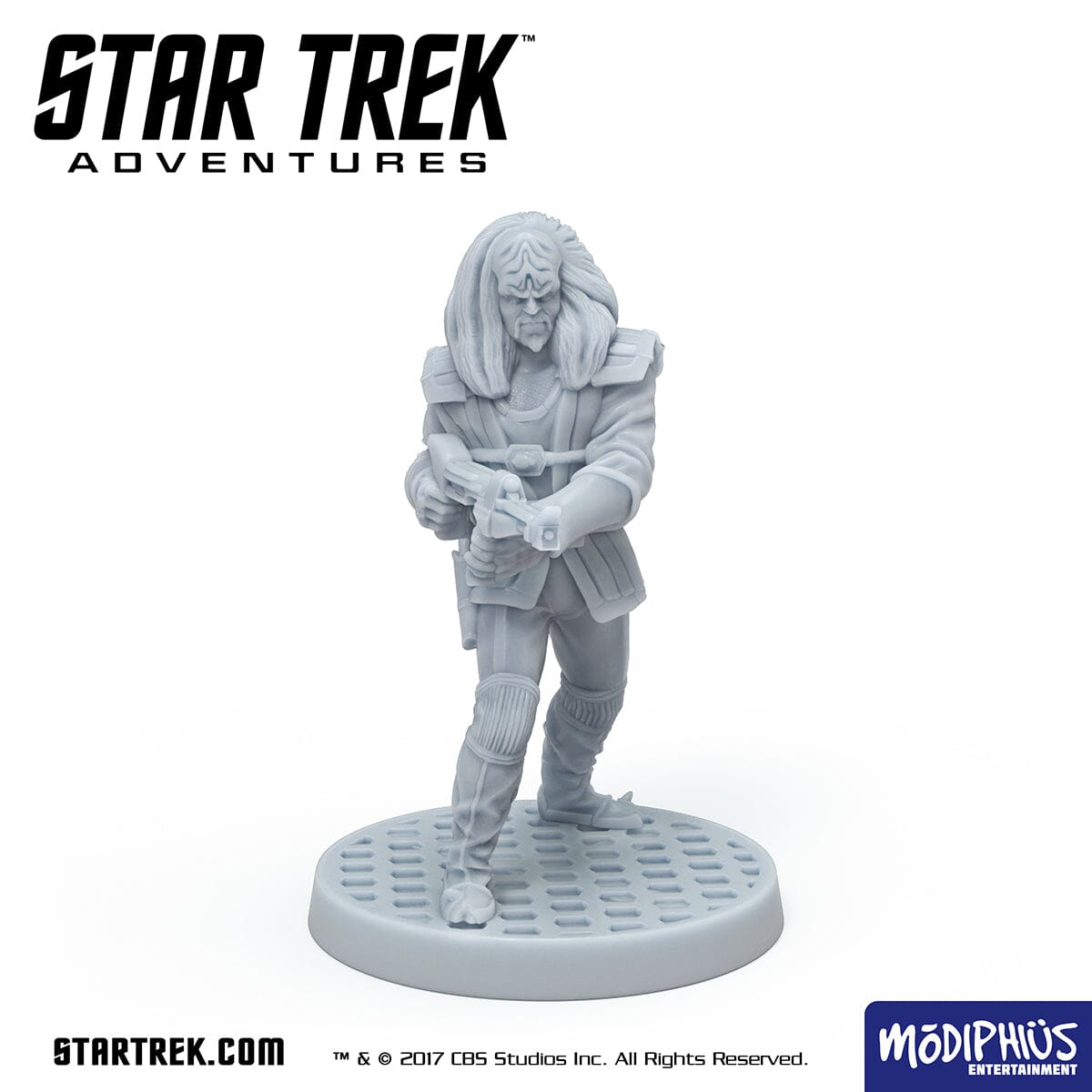 Star Trek Adventures - Print At Home - TNG Klingon Male Warrior 2 Star Trek Adventures Modiphius Entertainment