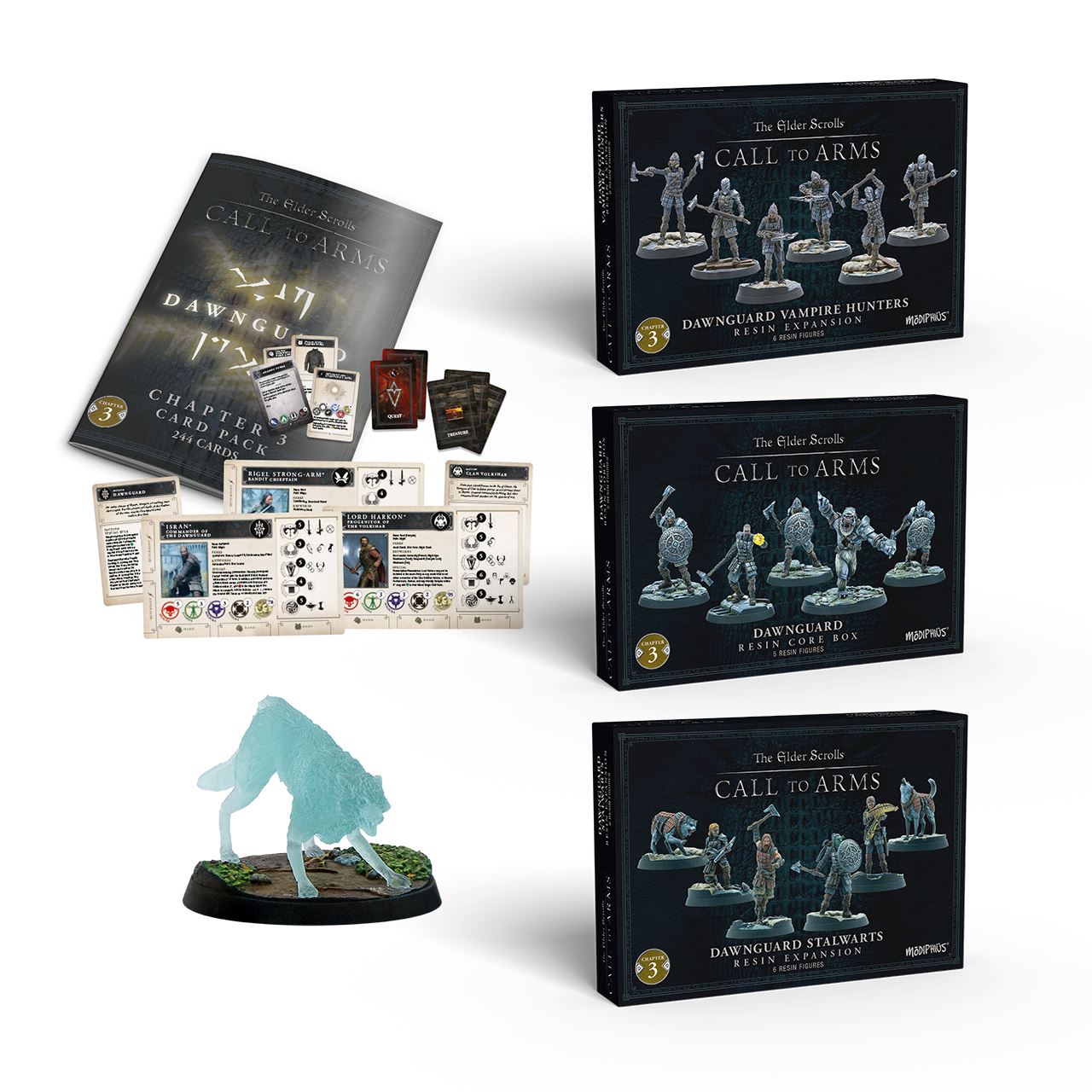 The Elder Scrolls: Call to Arms - Chapter 3 Dawnguard Bundle The Elder Scrolls: Call to Arms Modiphius Entertainment