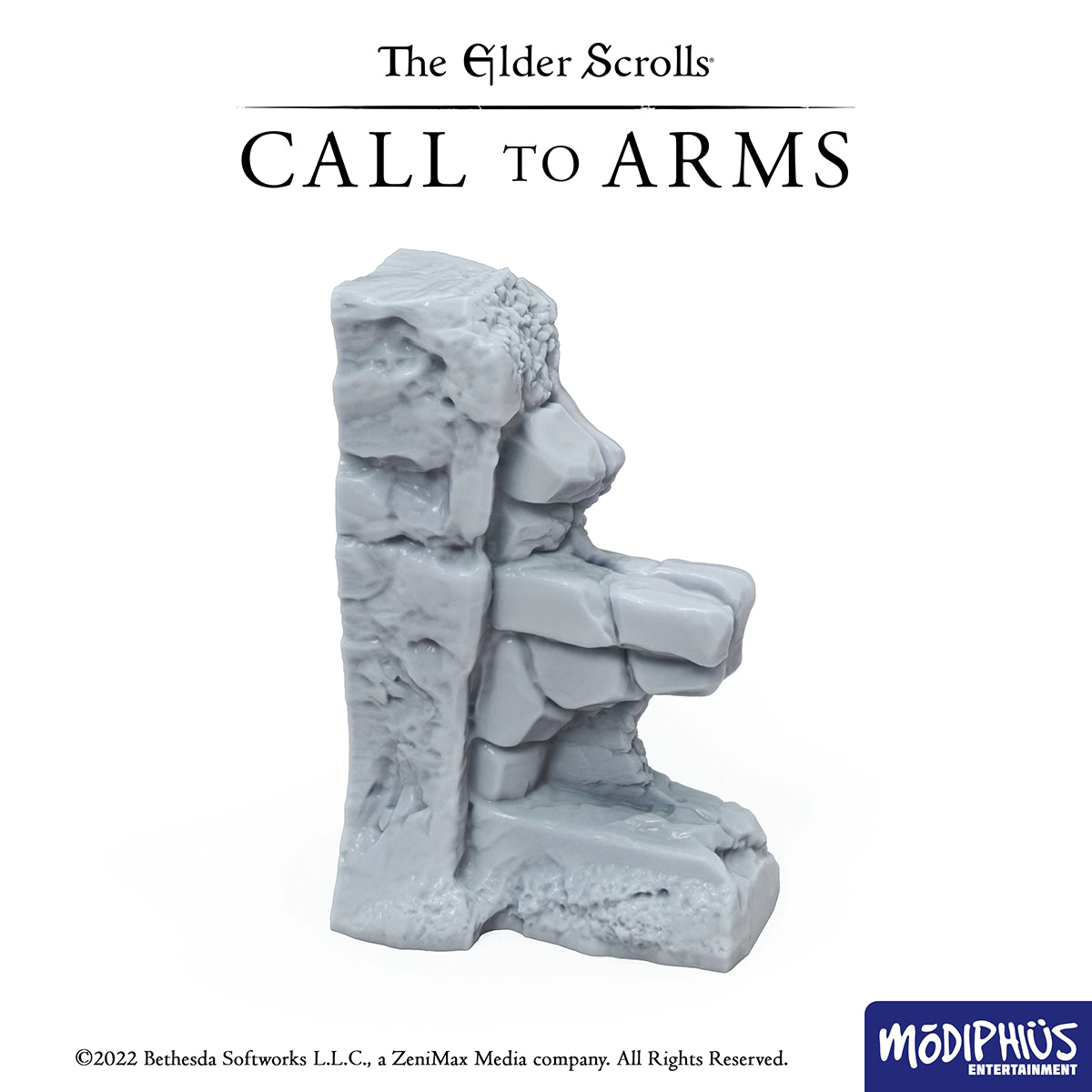 The Elder Scrolls: Call to Arms - Print at Home Nord Tomb Walls The Elder Scrolls: Call to Arms Modiphius Entertainment