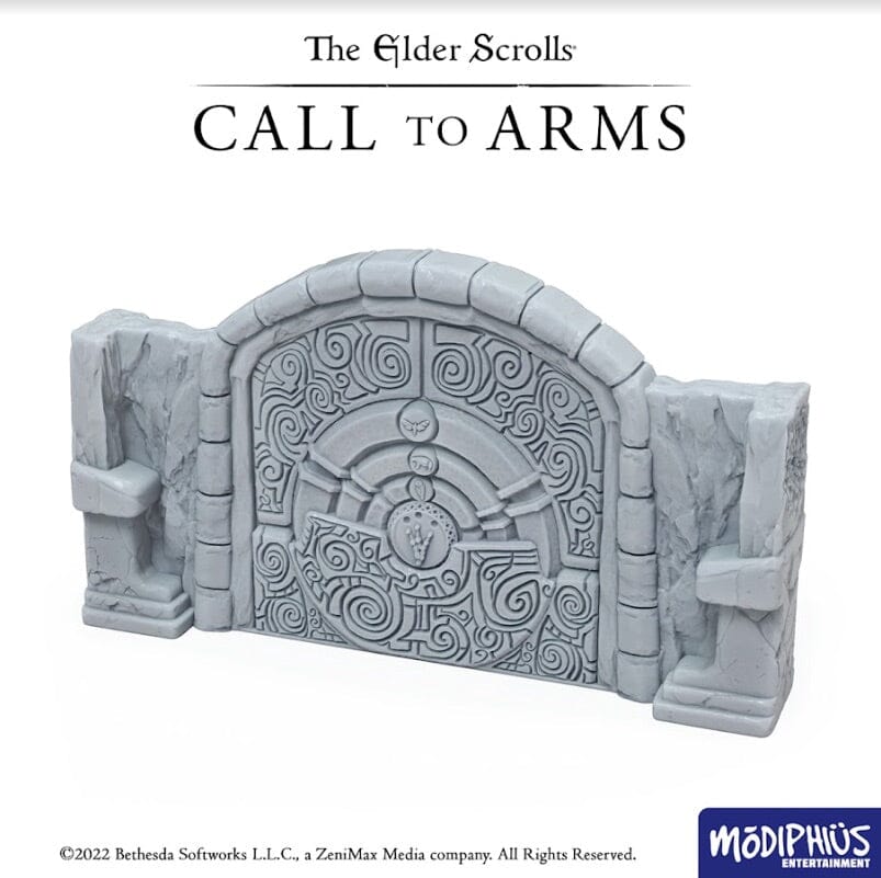 The Elder Scrolls: Call to Arms - Print at Home - Puzzle Door The Elder Scrolls: Call to Arms Modiphius Entertainment