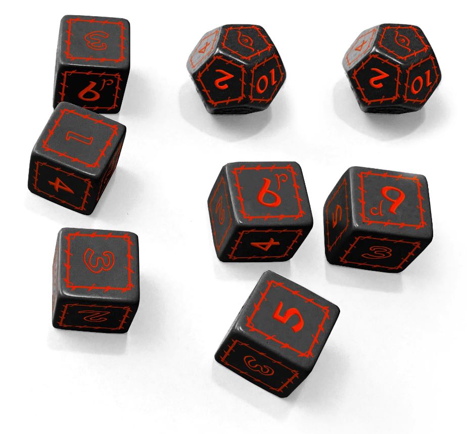 The One Ring Black Dice Set The One Ring Free League Publishing