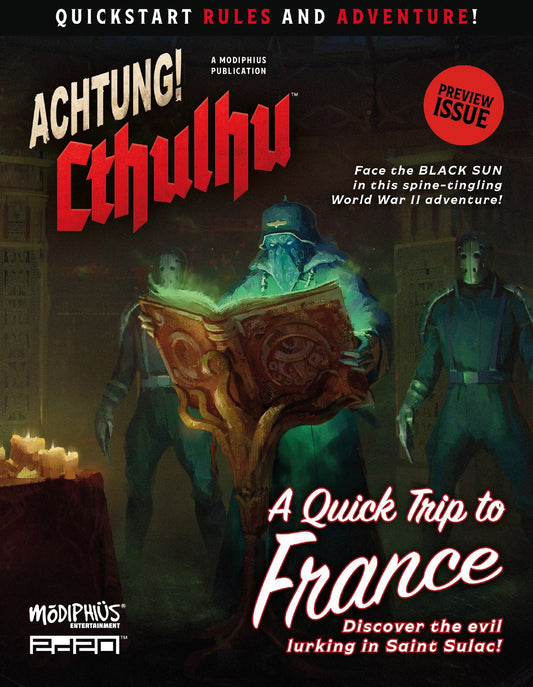 Achtung! Cthulhu Quickstart – Terror in St Sulac!