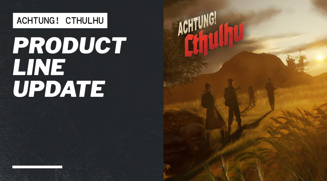 Achtung! Cthulhu Product Line Update