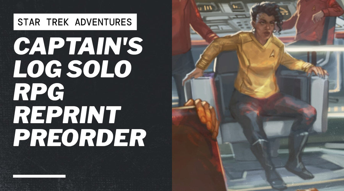 Captain’s Log Solo RPG Reprint Preorder
