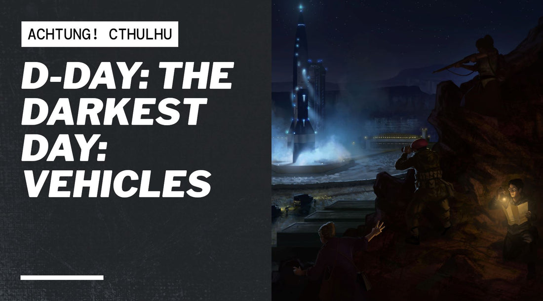 D-Day: The Darkest Day: Vehicles