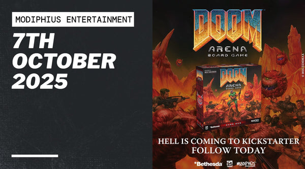 DOOM™ | Arena Board Game to launch on Kickstarter in three weeks