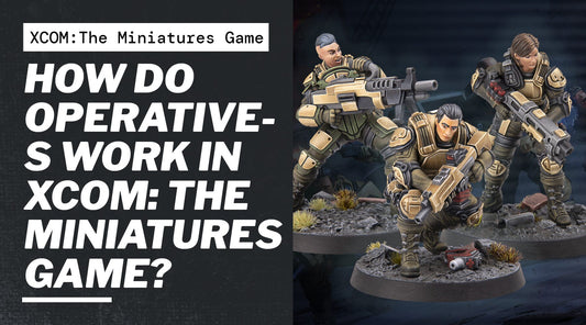 How do Operatives work in XCOM: The Miniatures Game?