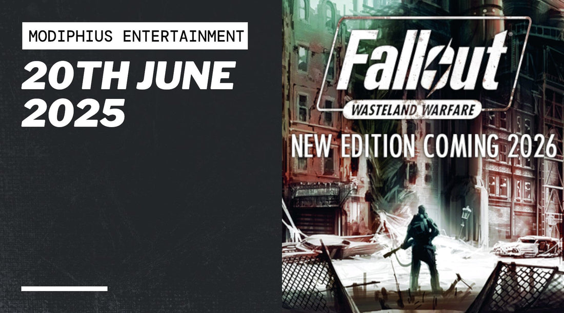 Modiphius Announces a Second Edition of Fallout: Wasteland Warfare