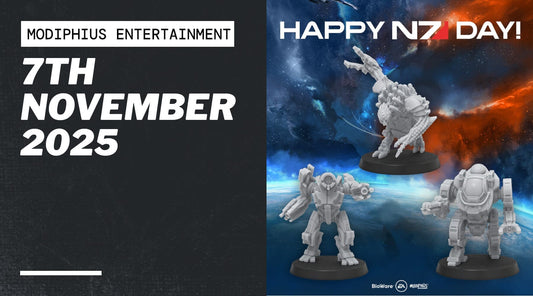 Modiphius Announces New Mass Effect Board Game Miniatures