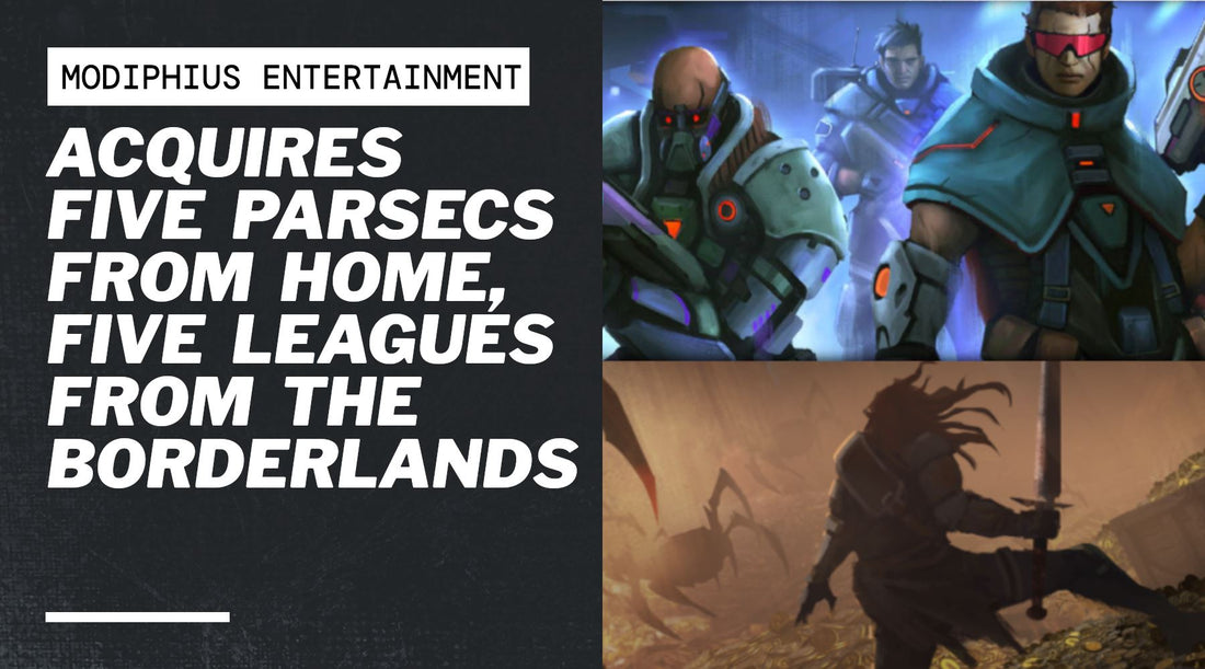 Modiphius Entertainment Acquires Five Parsecs From Home, Five Leagues From the Borderlands