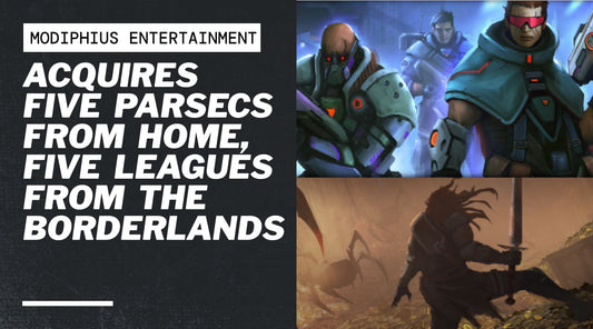 Modiphius Entertainment Acquires Five Parsecs From Home, Five Leagues From the Borderlands