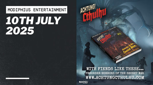 Modiphius launches a new tome of terrifying enemies and adversaries for Achtung! Cthulhu