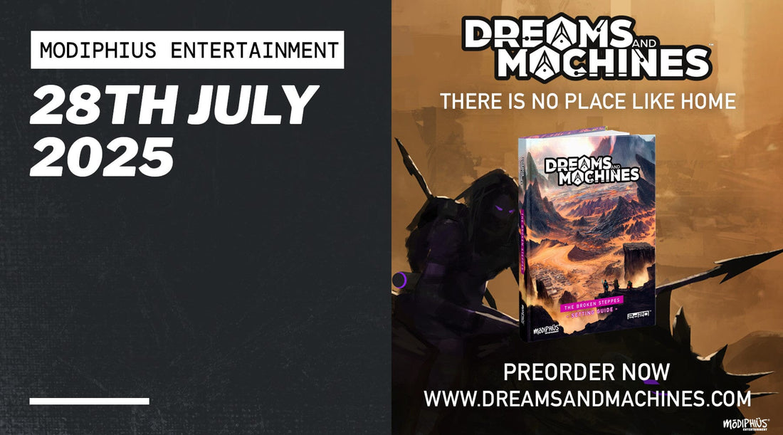 Modiphius Launches New Setting Guide for Dreams and Machines