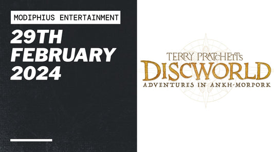 Modiphius Licences Tabletop Games for Terry Pratchett’s Discworld®