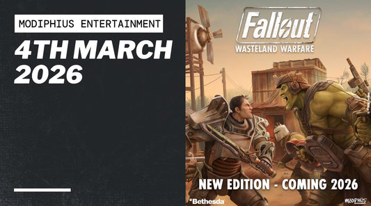 Modiphius Reveals Products for Second Edition of Fallout: Wasteland Warfare
