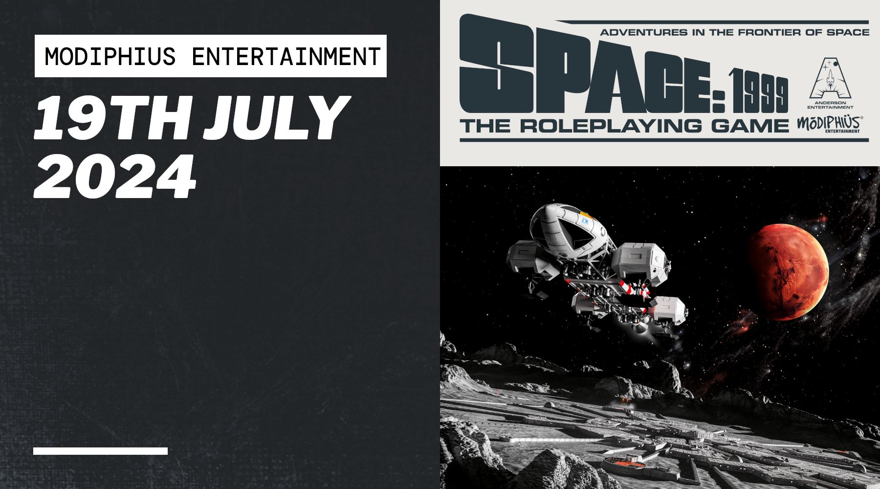 Modiphius to Launch TTRPG for Gerry Anderson’s Space: 1999 – Modiphius ...