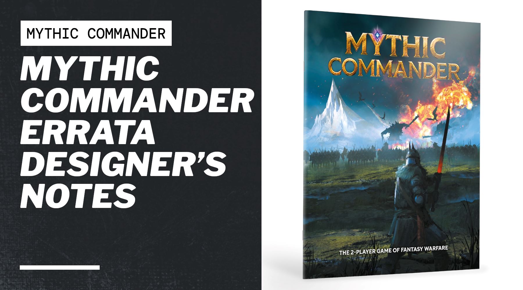 Mythic Command And Control Mythic Commander Errata Designer’s Notes – Modiphius Entertainment